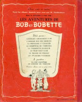 Verso de Bob et Bobette (2e Série Rouge) -8'- Les Pêcheurs d'étoiles