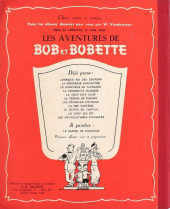 Verso de Bob et Bobette (2e Série Rouge) -4b1955- Le dompteur de taureaux