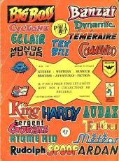 Verso de Vigor (Artima/Arédit) -Rec36- Album N°555 (du n°216 au n°220)