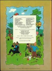 Verso de Tintin (Historique) -21B38bis- Les bijoux de la Castafiore
