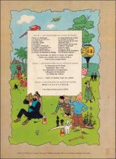 Verso de Tintin (Historique) -14B38- Le temple du soleil