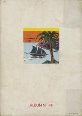 Verso de Votre série Mickey (2e série) - Albums Filmés ODEJ -49- Capitaine Troy - Aventure dans les îles