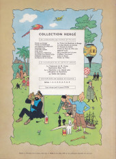 Verso de Tintin (Historique) -8B29- Le sceptre d'Ottokar