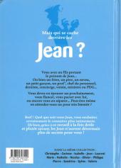 Verso de L'encyclopédie des Prénoms en BD -13- Jean