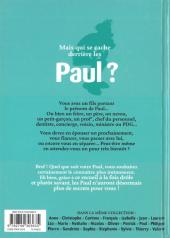 Verso de L'encyclopédie des Prénoms en BD -20- Paul