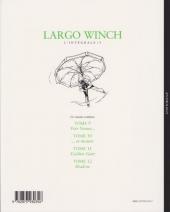 Verso de Largo Winch (Niffle) -3a2004- L'intégrale / 3