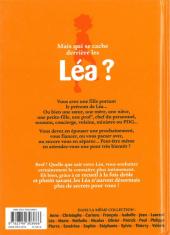 Verso de L'encyclopédie des Prénoms en BD -22- Léa
