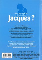 Verso de L'encyclopédie des Prénoms en BD -27- Jacques