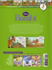 Verso de Les plus grands chefs-d'œuvre Disney en BD -25- Bambi