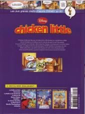 Verso de Les plus grands chefs-d'œuvre Disney en BD -30- Chicken little