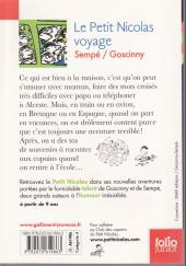 Verso de Le petit Nicolas -8 - Le Petit Nicolas voyage