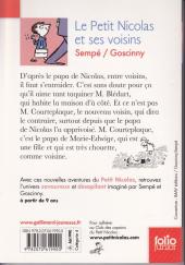 Verso de Le petit Nicolas -9 - Le Petit Nicolas et ses voisins