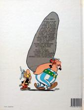 Verso de Astérix -5i1985- Le tour de Gaule d'Astérix
