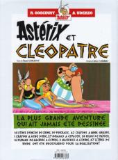 Verso de Astérix (France Loisirs) -3c- Le tour de Gaule d'Astérix / Astérix et Cléopâtre
