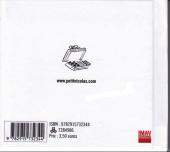 Verso de Le petit Nicolas -2- Alceste