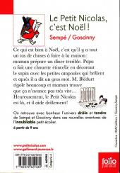 Verso de Le petit Nicolas -11 - Le Petit Nicolas, c'est Noël