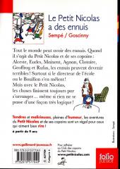 Verso de Le petit Nicolas -5f- Le petit nicolas a des ennuis