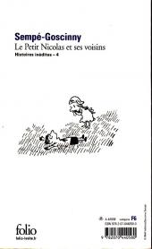 Verso de Le petit Nicolas -9a- Le petit nicolas et ses voisins
