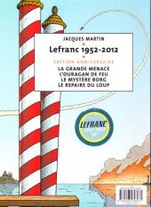 Verso de Lefranc -4TL60 Ans- Le repaire du loup