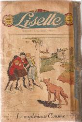 Verso de (Recueil) Lisette (avant-guerre) -21- Album N°21 - La mystérieuse Cousine
