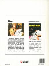 Verso de (DOC) L'Art de la BD -1b1985- Du scénario à la réalisation