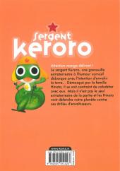 Verso de Sergent Keroro -21- Tome 21