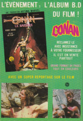 Verso de Conan le barbare (1re série) -13- Dans les griffes du faucon