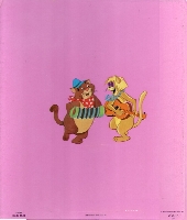 Verso de Walt Disney présente -1972- Les aristochats