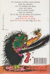 Verso de (AUT) Pef - Le monstre poilu