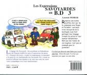 Verso de Chroniques savoyardes -3- Les Expressions savoyardes en B.D. 3