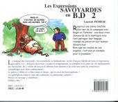 Verso de Chroniques savoyardes -2- Les Expressions savoyardes en B.D. 2