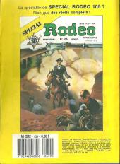 Verso de Rodéo (Lug) -439- Rodeo 439
