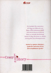 Verso de Crazy Love Story -3- Tome 3
