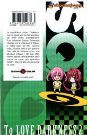 Verso de To Love - Darkness -2- Tome 2