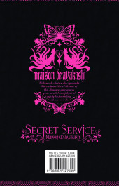 Verso de Secret service - Maison de Ayakashi -2- Tome 2
