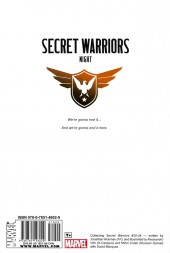 Verso de Secret Warriors (2009) -INT5- Night