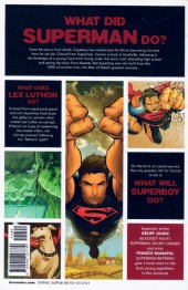 Verso de Adventure Comics (2009) -INT- Superboy: The Boy of Steel
