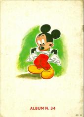 Verso de Votre série Mickey (2e série) - Albums Filmés ODEJ -34- Mickey et la clé perdue