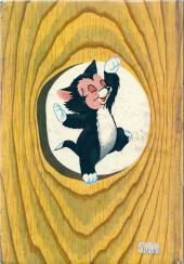 Verso de Walt Disney (Deux Coqs d'Or) - Pinocchio