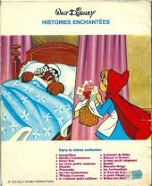 Verso de Histoires enchantées (Collection) - Le petit chaperon rouge