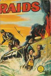 Verso de Raids -Rec03- Album N°3 (du n°9 au n°11)