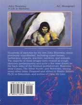 Verso de (AUT) Buscema, John (en anglais) - A life in sketches