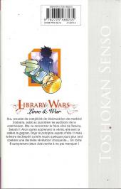 Verso de Library wars - Love and War -8- Tome 8