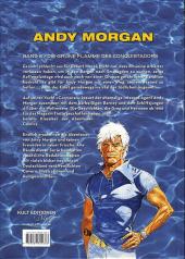 Verso de Andy Morgan -8- Die grüne Flamme des Conquistadors