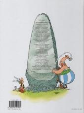 Verso de Astérix (Hachette) -8c2012- Astérix chez les Bretons