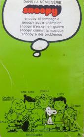 Verso de Snoopy - Peanuts -3- (Gallimard) -4- et ses freres