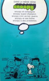 Verso de Snoopy - Peanuts -3- (Gallimard) -5- connait la musique
