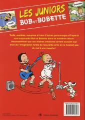 Verso de Bob et Bobette (Les Juniors) -3- Grosses frayeurs