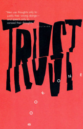 Verso de Justice Inc. Vol.2 (DC comics - 1989) -1- Trust