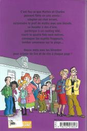 Verso de Les aventures de Marion et Charles -2- Trop stars !